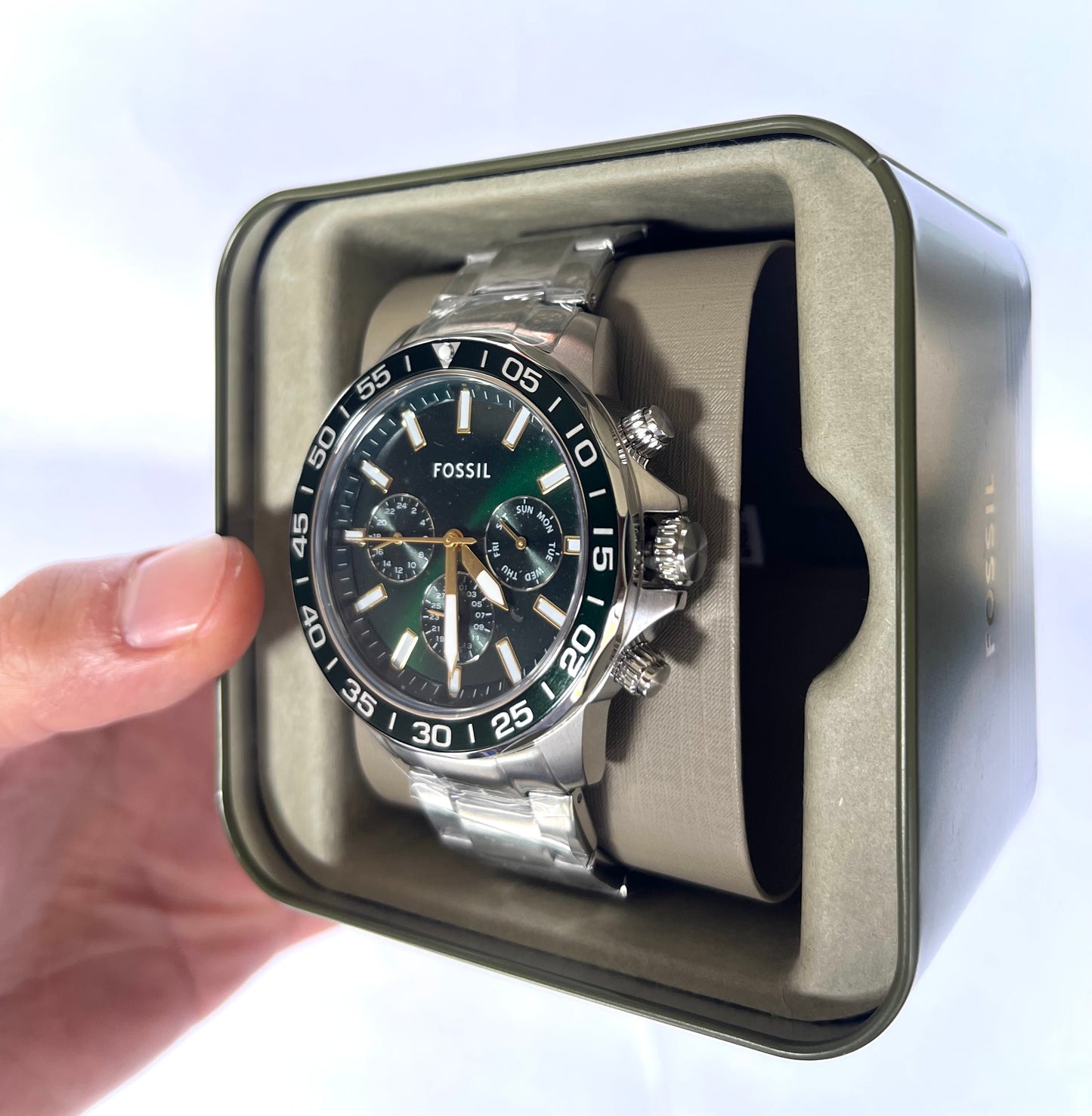 Reloj de caballero Fossil Bannon Multifunción de Acero Inoxidable