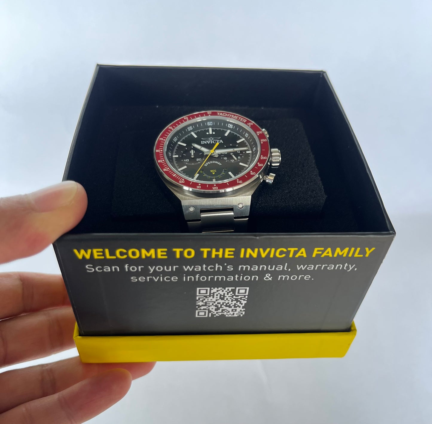 Reloj de caballero Invicta Speedway GearShift - 44mm, acero (49381)