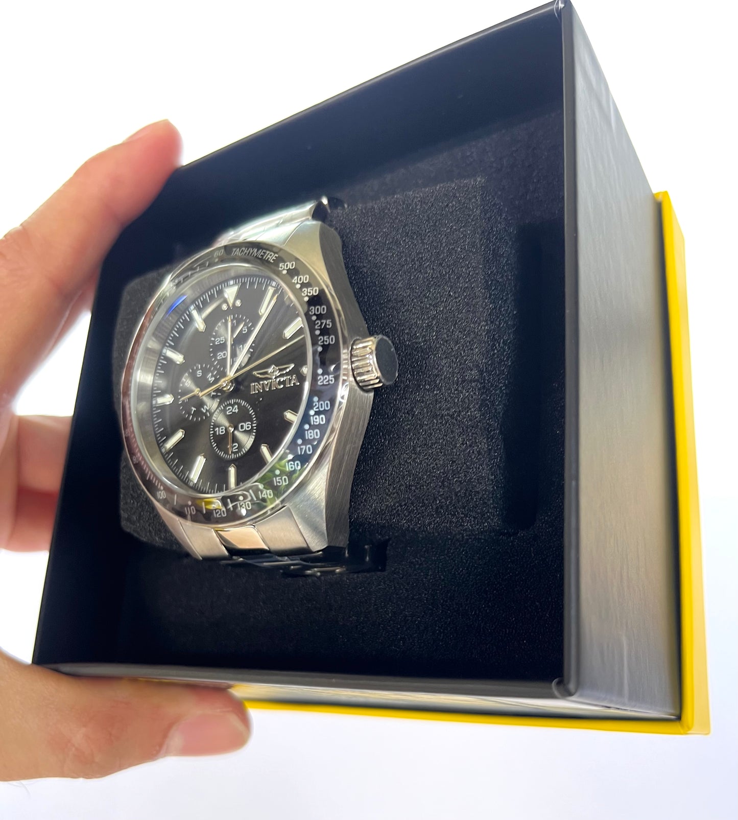 Reloj de caballero Invicta Aviator Storm - 45mm, acero (38966)