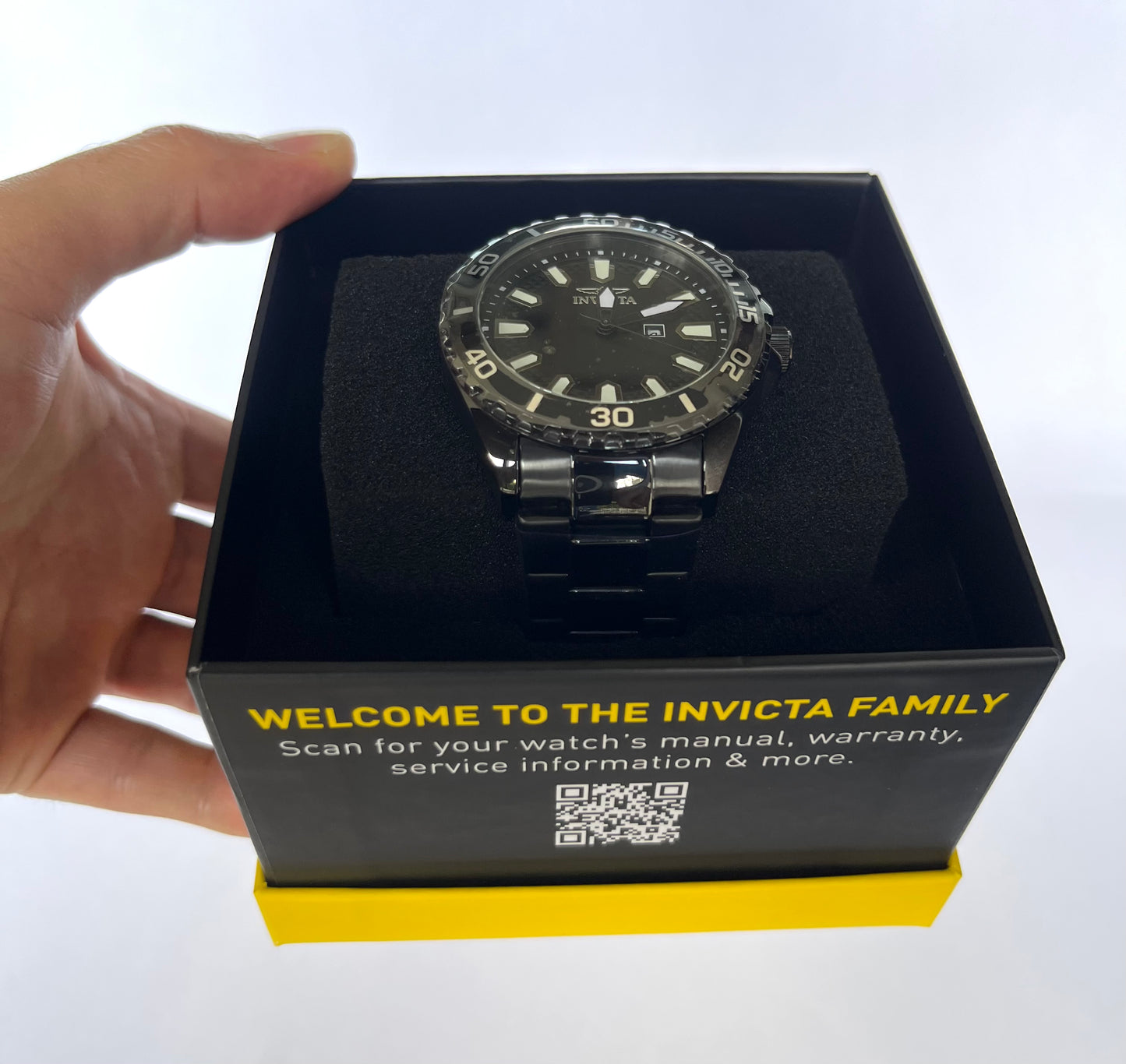 Reloj de caballero Invicta Pro Diver - 46mm, negro (46895)