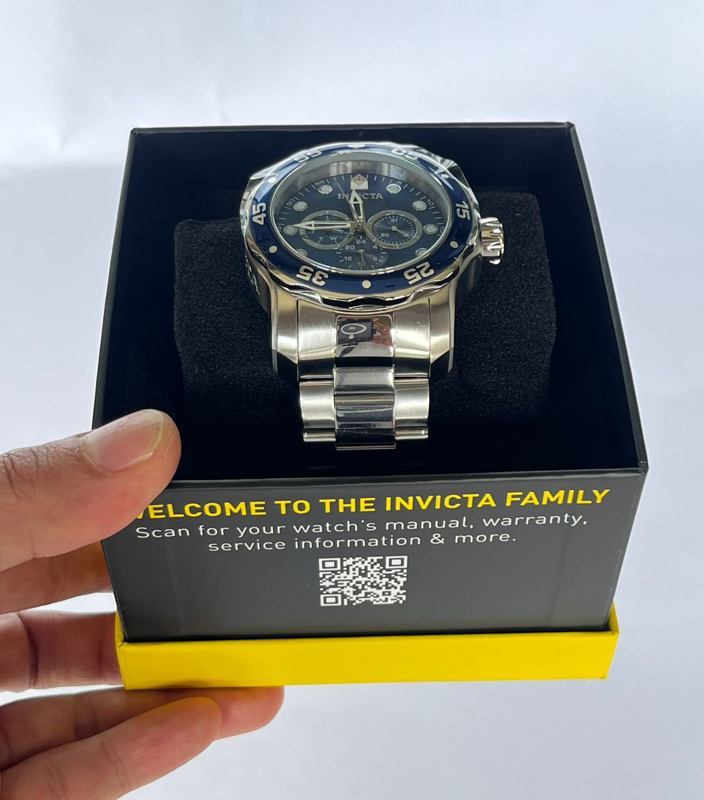 Reloj de caballero Invicta Pro Diver SCUBA - 48mm, acero (45728)