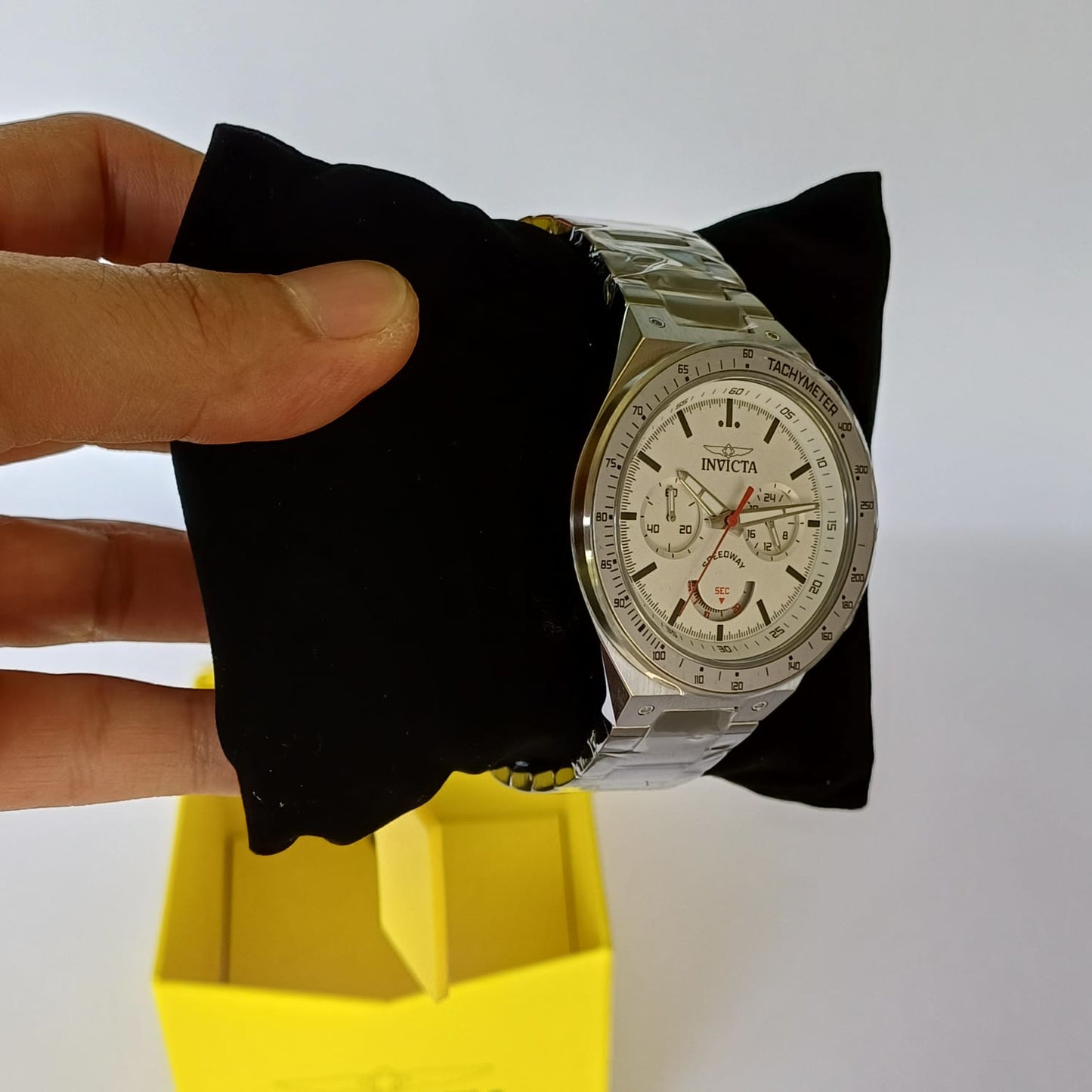 Reloj de caballero Invicta Speedway GearShift - 44mm, acero (49378)