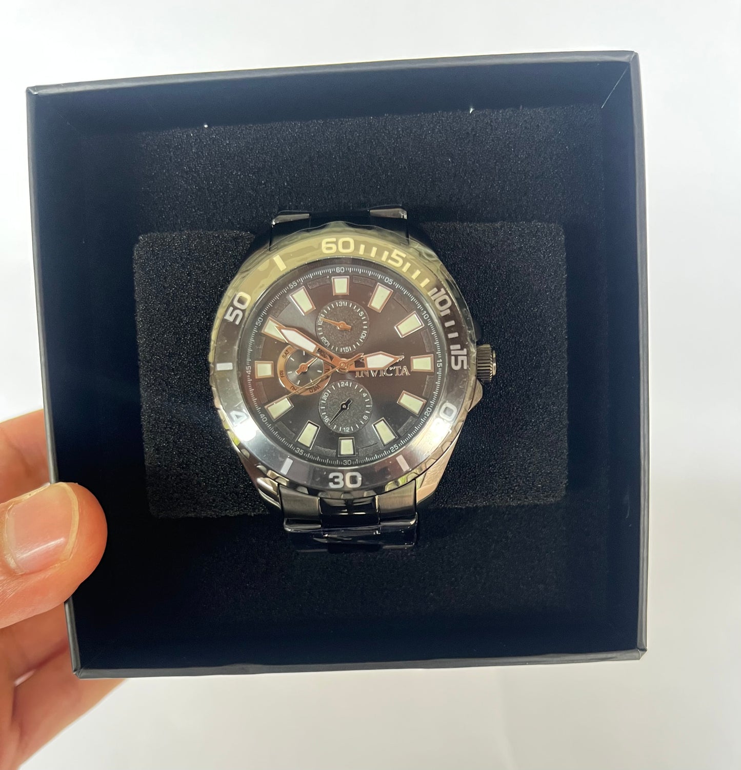 Reloj de caballero Invicta Pro Diver - 46mm, Carbón (47556)