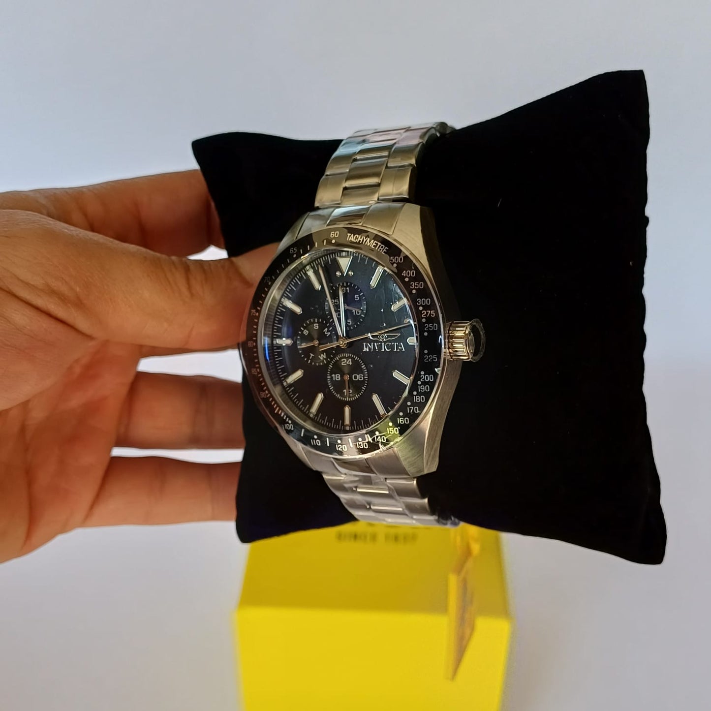 Reloj de caballero Invicta Aviator Storm - 45mm, acero (38966)