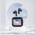 Audífonos Inalámbricos con Pantalla LCD Inteligente – Control Total y Sonido Personalizado