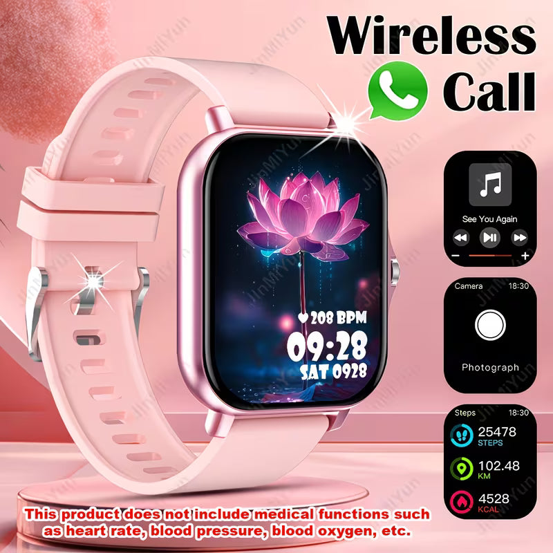 Smartwatch Elegante – Llamadas Bluetooth y Control de Música