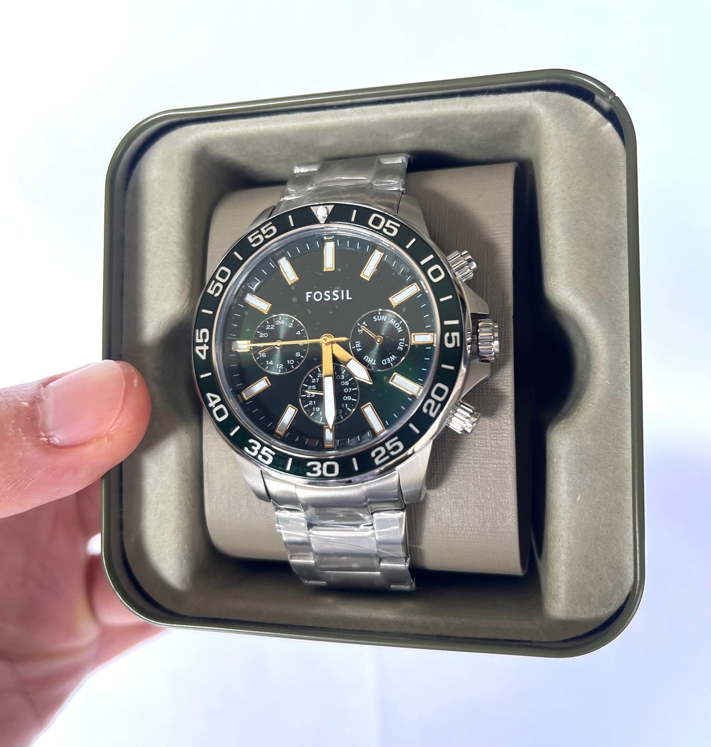 Reloj de caballero Fossil Bannon Multifunción de Acero Inoxidable