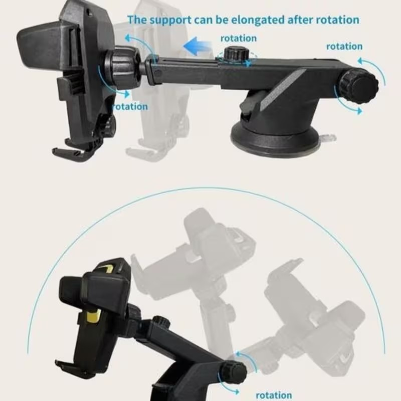 Soporte Ajustable para Celular con Ventosa – Úsalo Donde Quieras