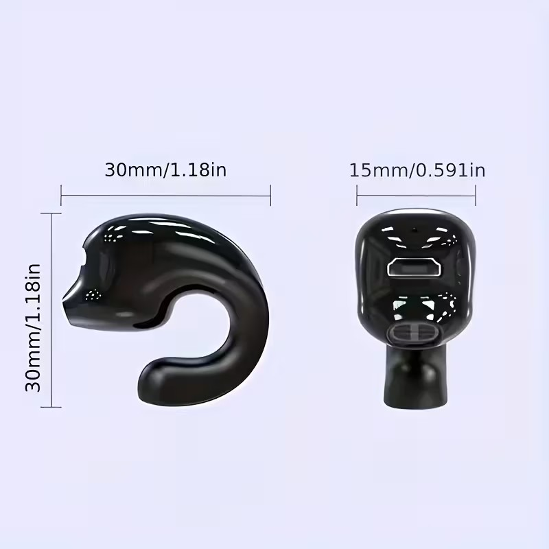 Audífonos Inalámbricos Mini Clip-On – Ligeros, Discretos y Fáciles de Usar
