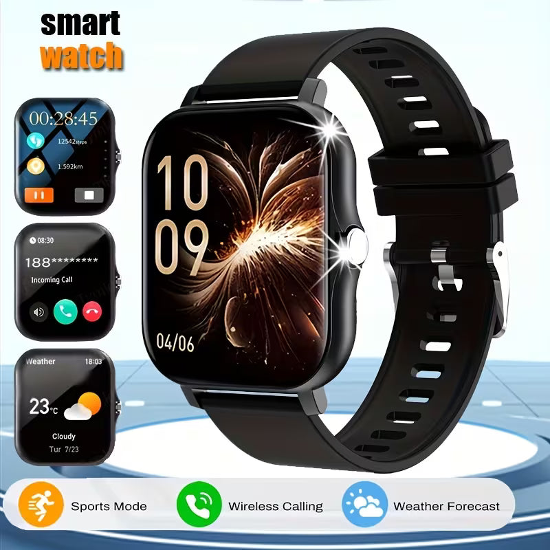 Smartwatch Elegante – Llamadas Bluetooth y Control de Música