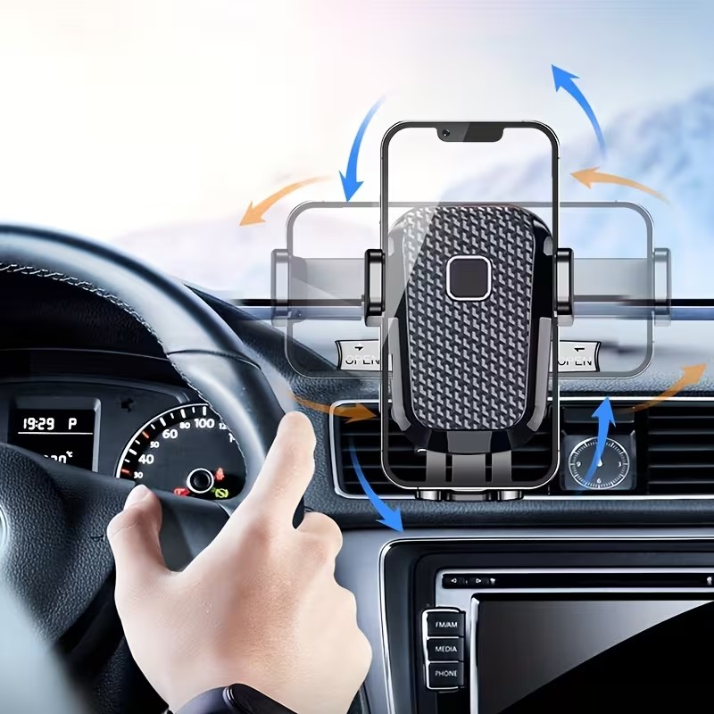 Soporte para Celular de Carro con Clip de Rejilla