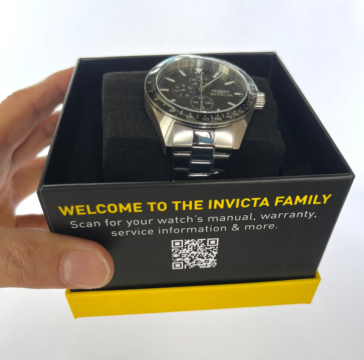 Reloj de caballero Invicta Aviator Storm - 45mm, acero (38966)