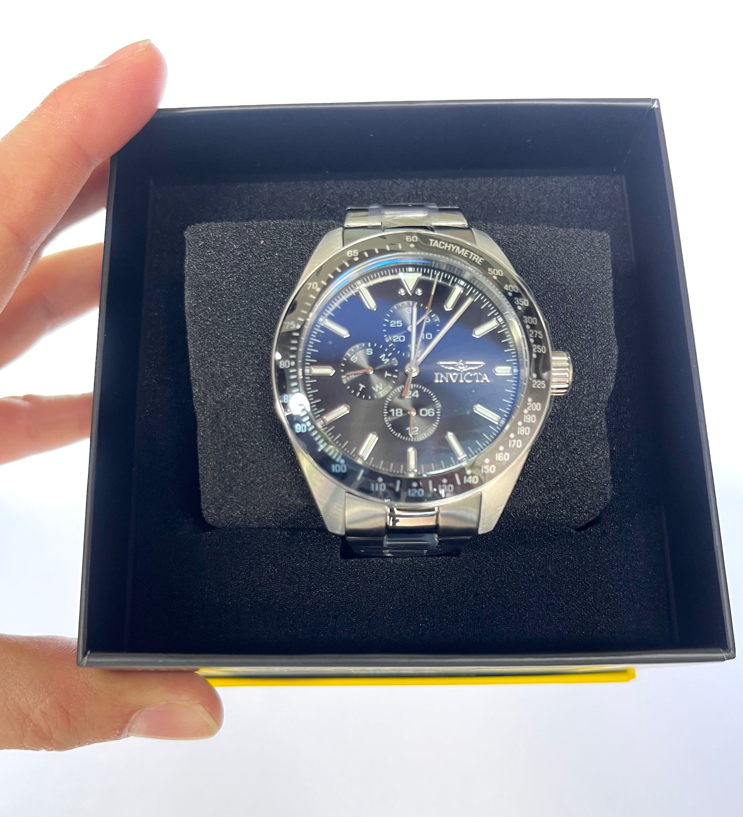 Reloj de caballero Invicta Aviator Storm - 45mm, acero (38966)