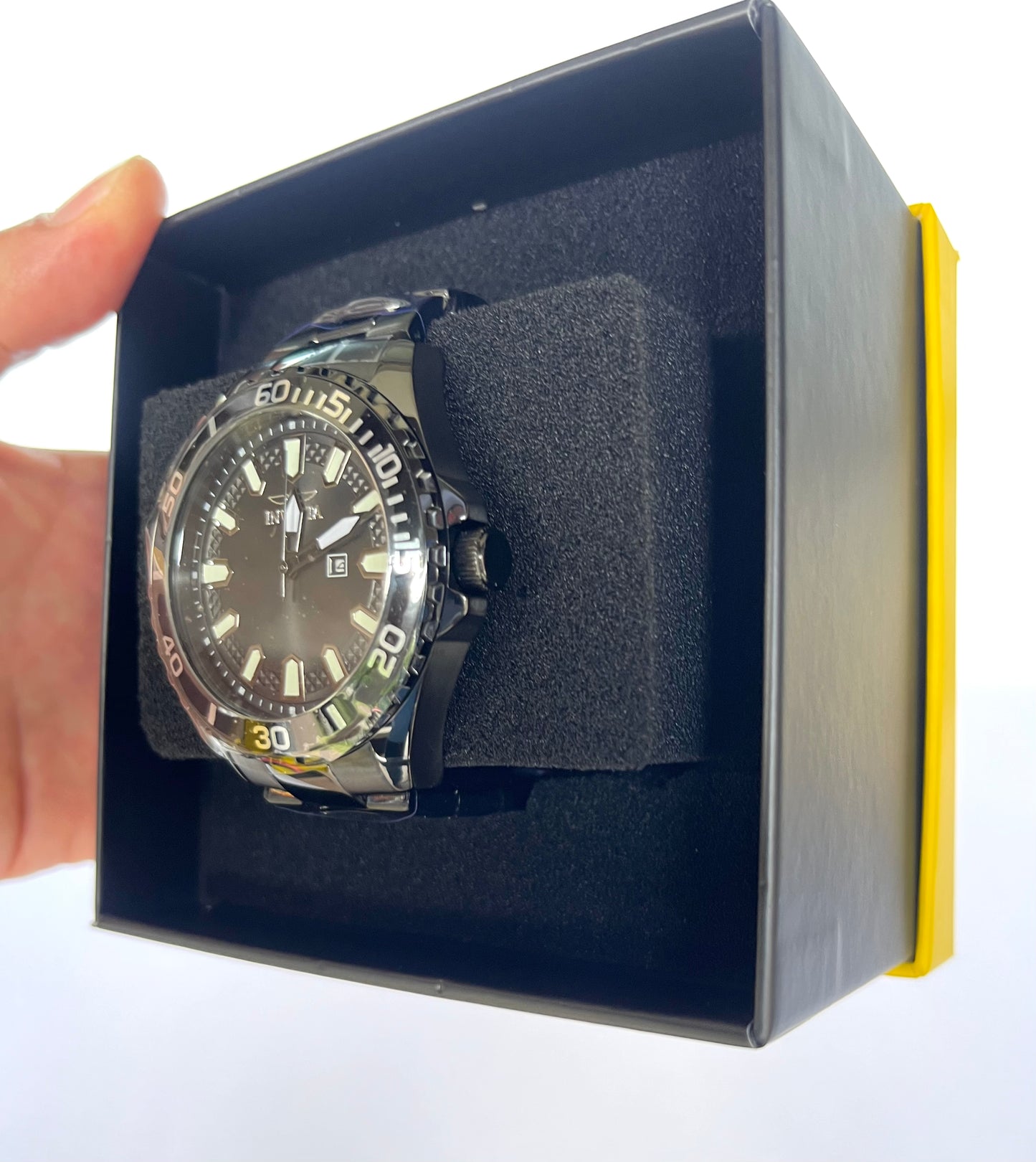 Reloj de caballero Invicta Pro Diver - 46mm, negro (46895)