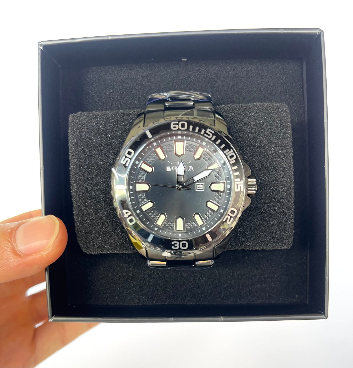 Reloj de caballero Invicta Pro Diver - 46mm, negro (46895)