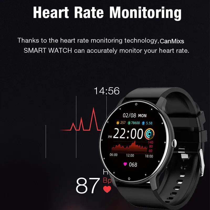 Smartwatch Pantalla Completa Táctil – Llamadas BT + IP67