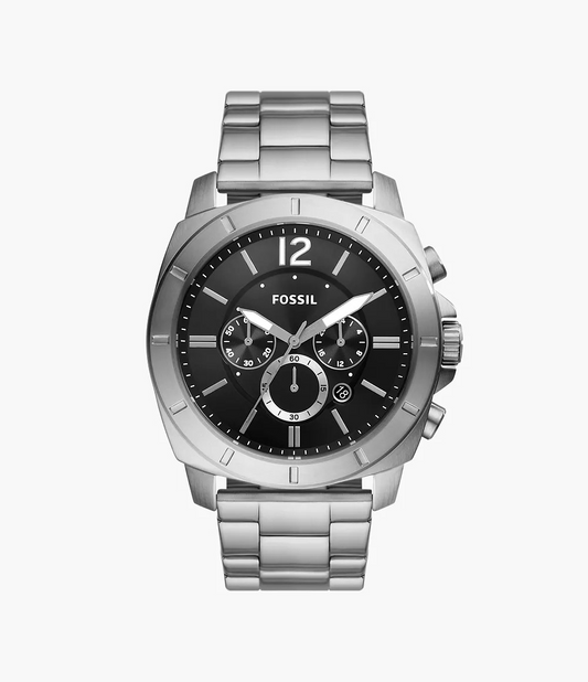 Reloj de caballero Fossil Privateer Cronógrafo de Acero Inoxidable