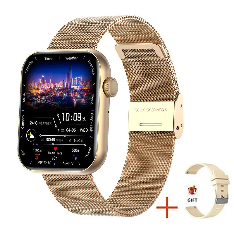 Smartwatch Original 100+ Modos Deportivos – Pantalla AMOLED 1.9”