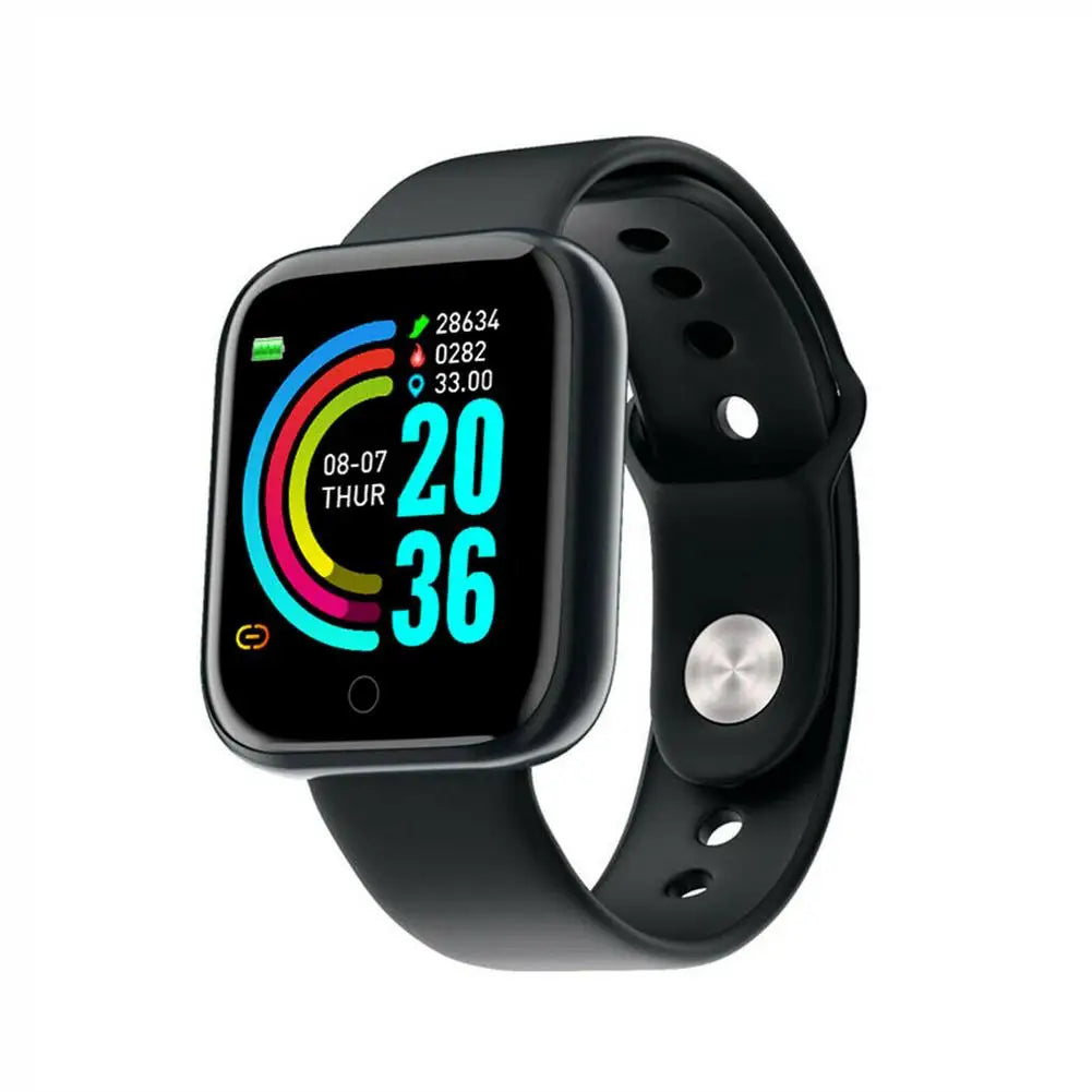 Smartwatch D20 / Y68 – Monitorea tu Salud y Actividad Diaria Fácilmente