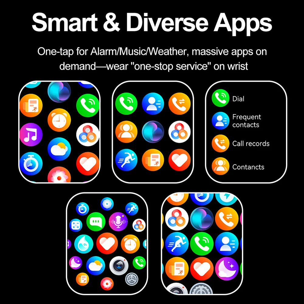 Smartwatch Original 100+ Modos Deportivos – Pantalla AMOLED 1.9”