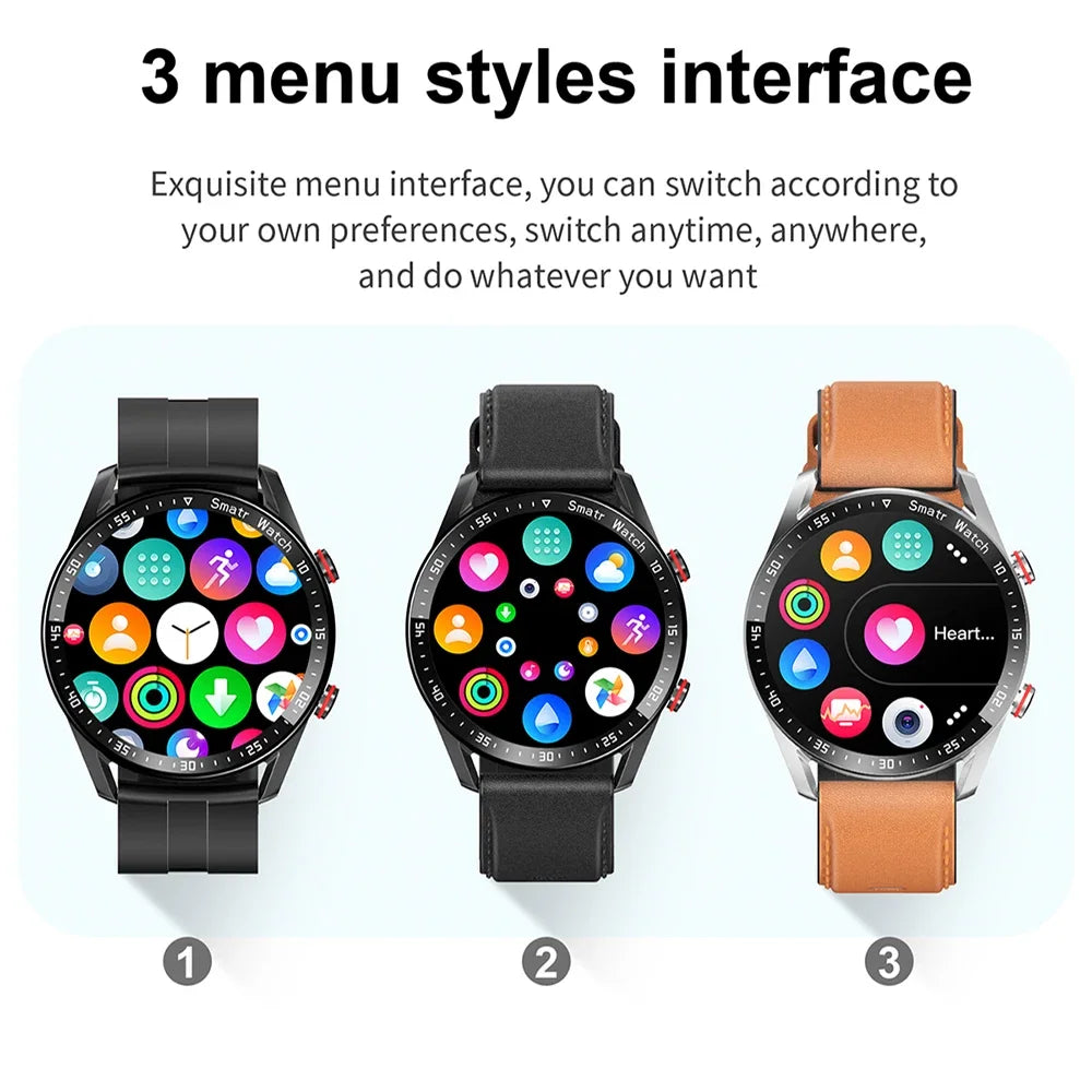 Reloj Inteligente de Lujo HW20 – Llamadas Bluetooth y Monitor de Salud