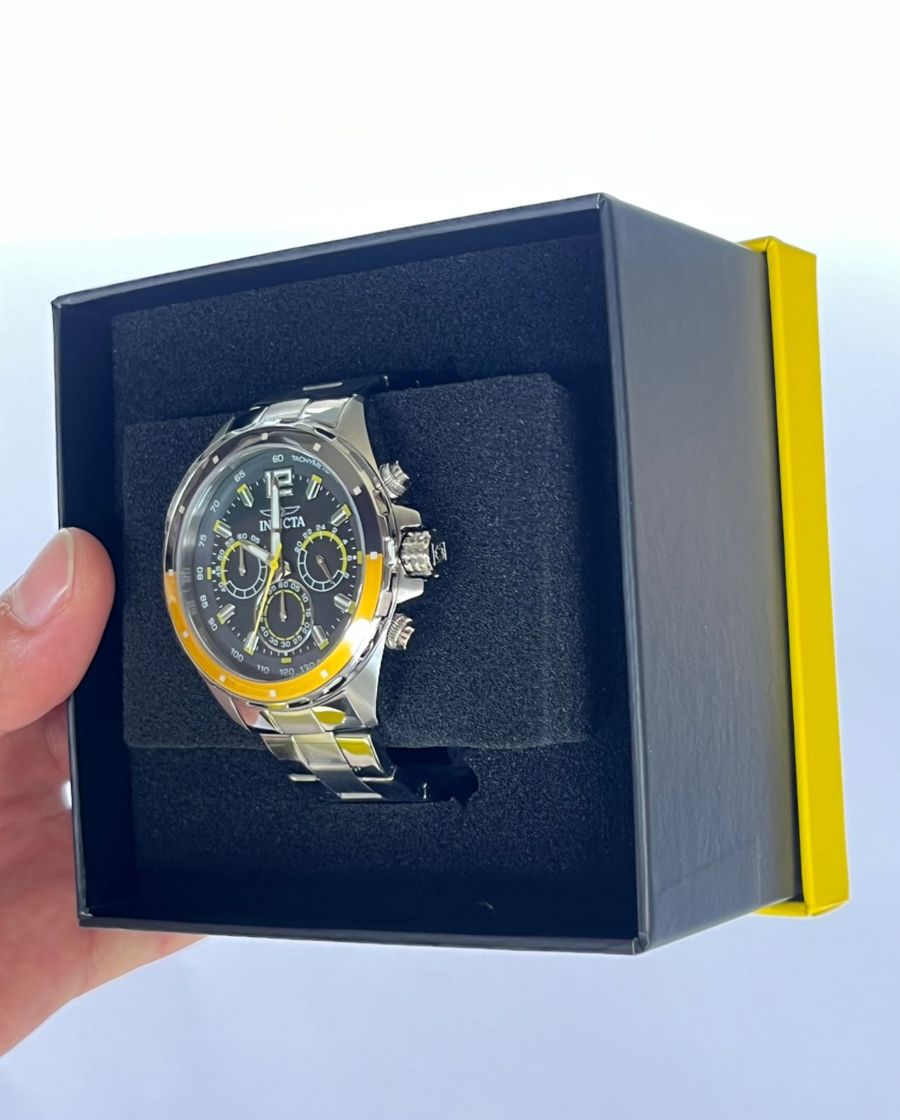 Reloj de caballero Invicta Speedway GearShift - 44mm, acero (49365)