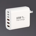 Cargador Rápido 65W Multi-Puerto – Carga 6 Dispositivos al Mismo Tiempo