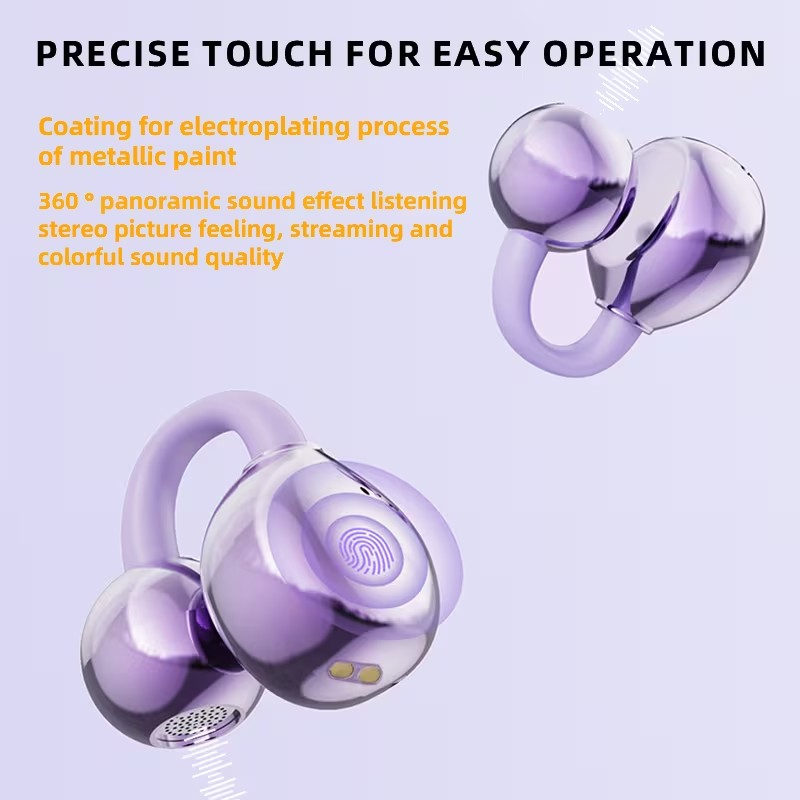 Audífonos Inalámbricos Clip Abierto – Comodidad Total para Deporte y Uso Diario