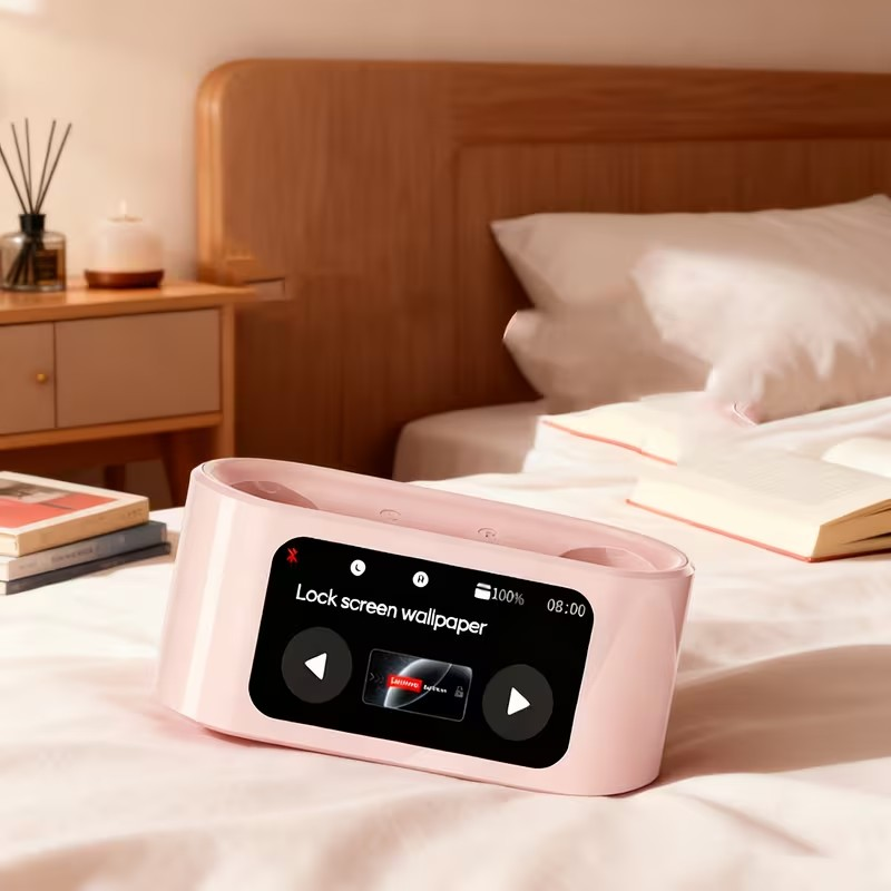 Audífonos Inalámbricos Open-Ear con Pantalla Táctil – Tecnología y Comodidad Total