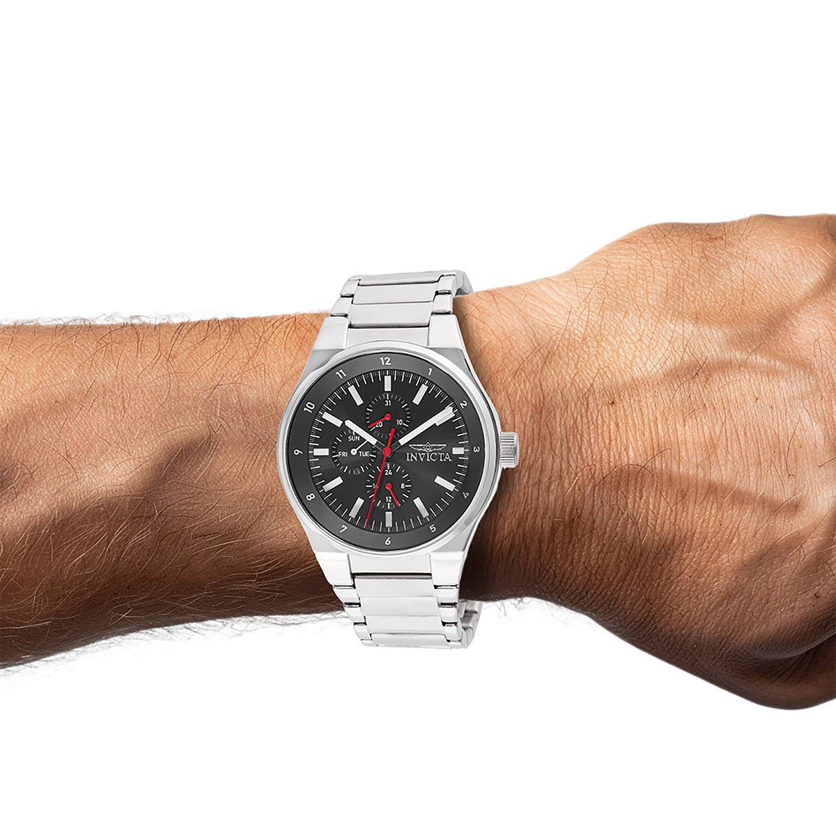 Reloj de caballero Invicta Racing - 44mm, acero (47547)