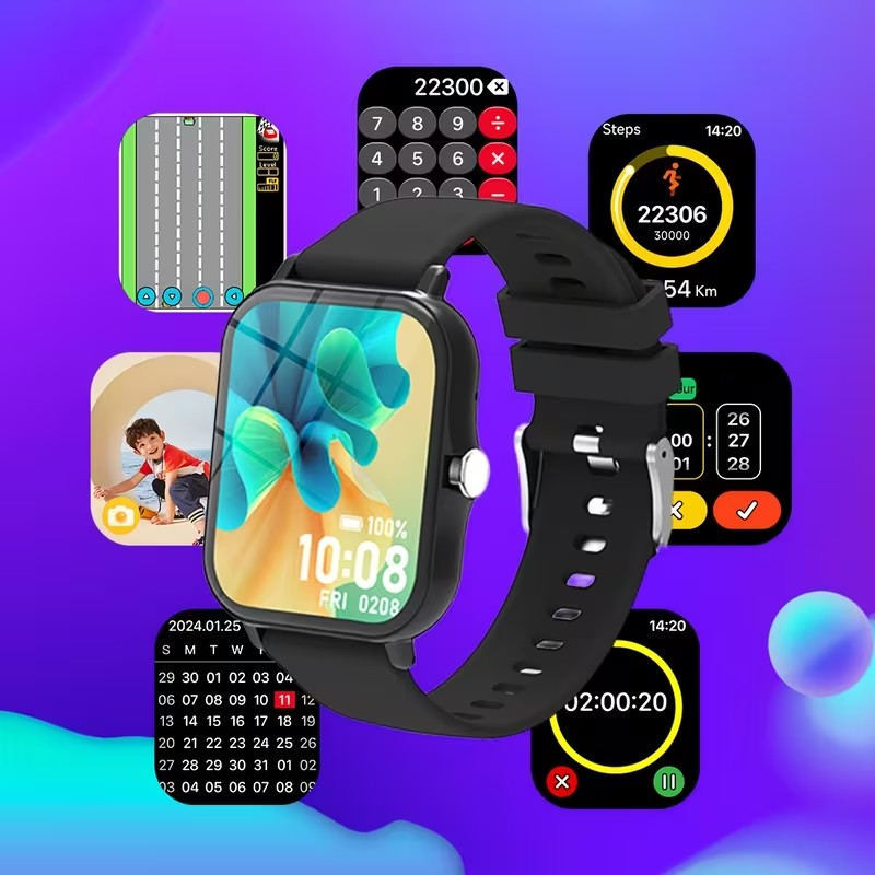 Smartwatch para Niños – Juegos, Música y Diversión Educativa
