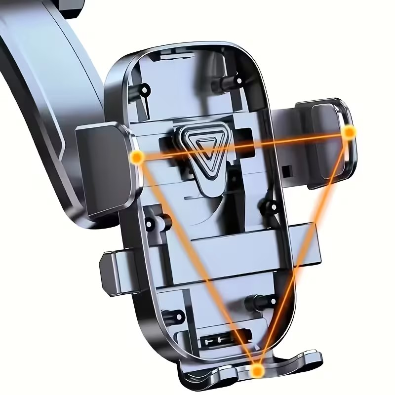 Soporte para Celular de Carro 360° con Ventosa – Firme, Ajustable y Seguro