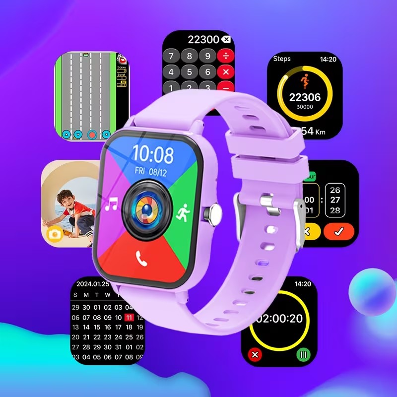 Smartwatch para Niños – Juegos, Música y Diversión Educativa