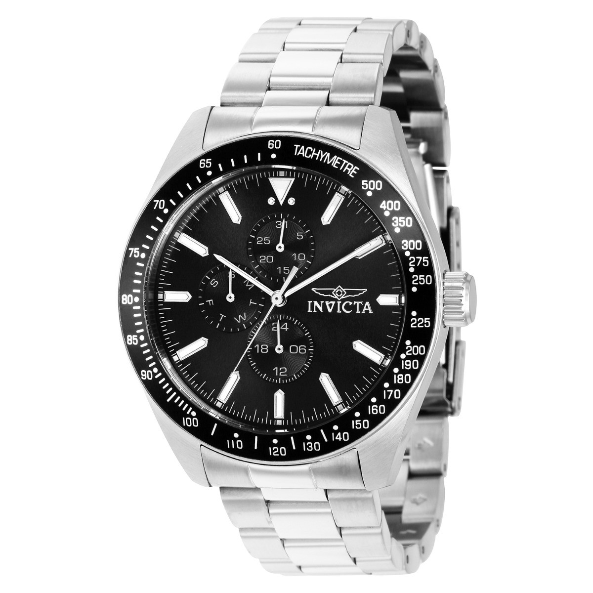Reloj de caballero Invicta Aviator Storm - 45mm, acero (38966)