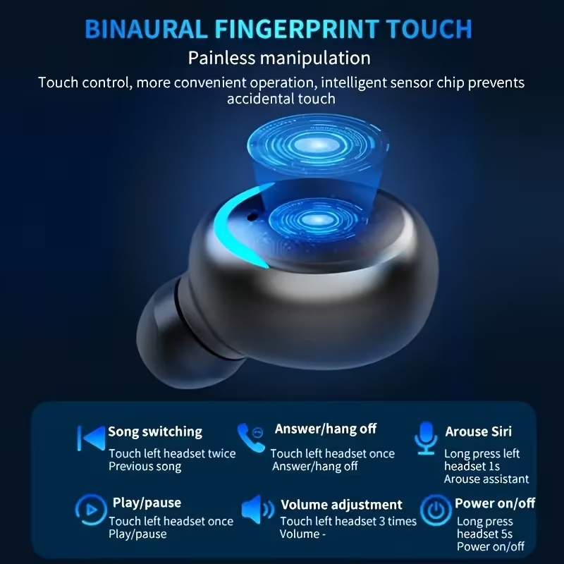 Audífonos Inalámbricos F9 con Pantalla y Batería de Larga Duración