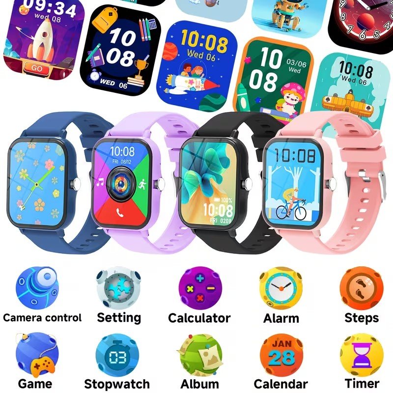 Smartwatch para Niños – Juegos, Música y Diversión Educativa
