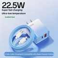 Cargador Rápido GaN 22.5W + Cable – Compacto, Potente y Compatible con Todo