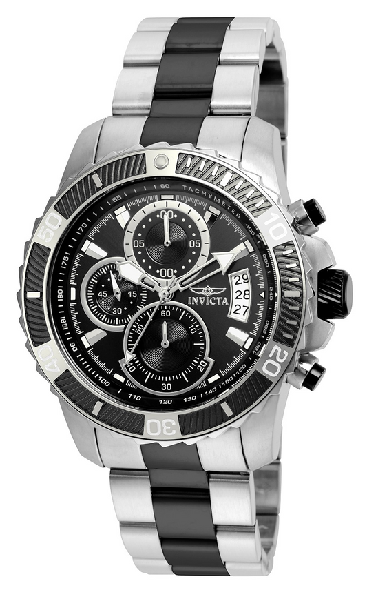 Reloj de caballero Invicta Pro Diver SCUBA - 45mm, acero, negro (22416)