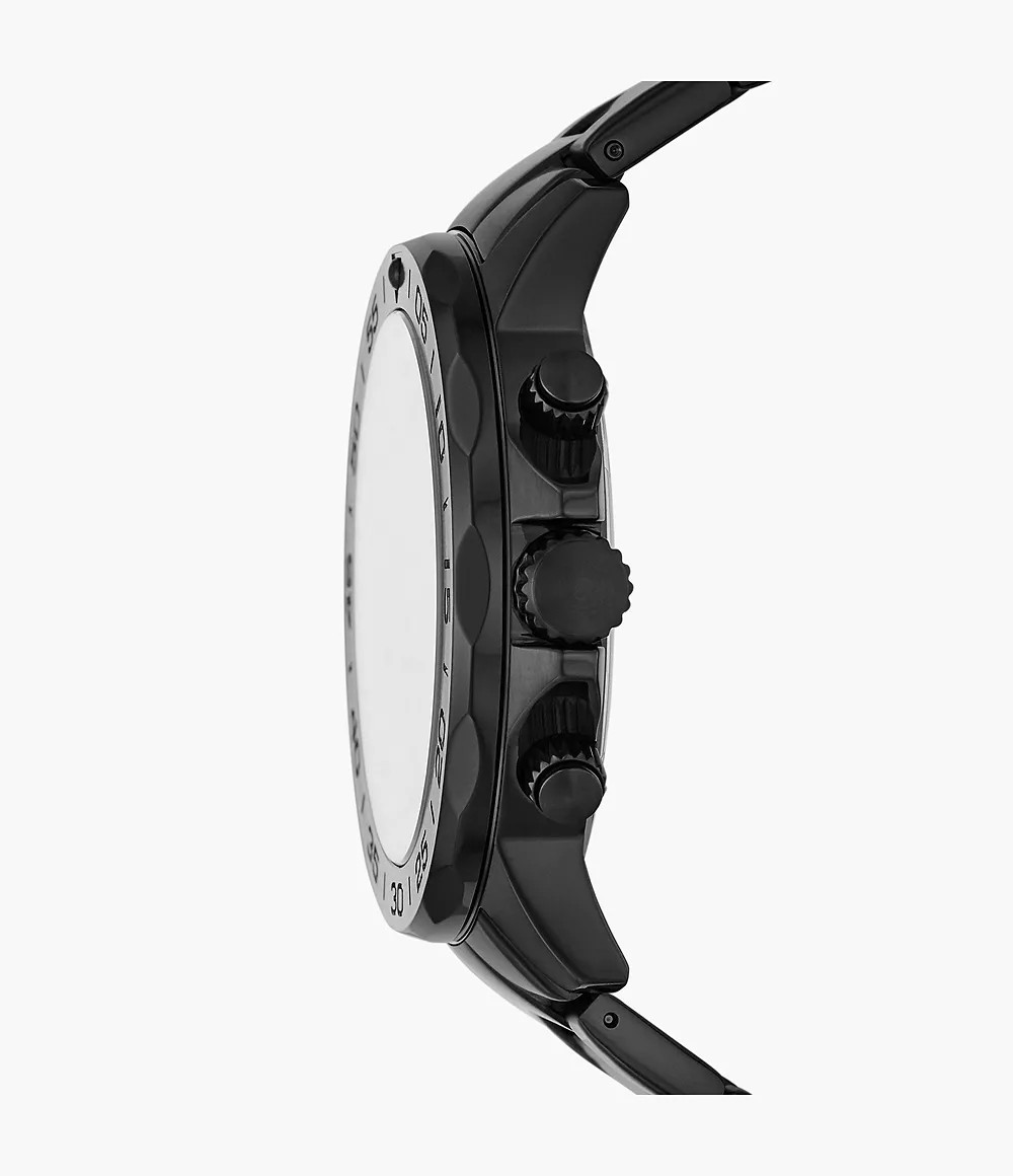 Reloj de caballero Fossil Bannon Multifunción Negro de Acero Inoxidable