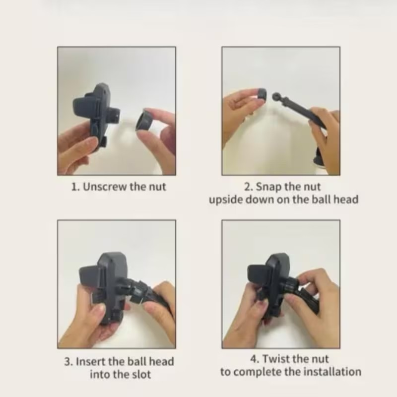 Soporte Ajustable para Celular con Ventosa – Úsalo Donde Quieras