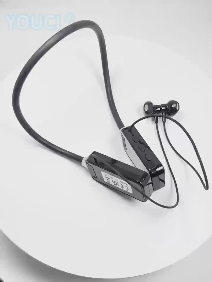 Audífonos Inalámbricos con Diadema y Pantalla LCD – Sonido Potente y Máxima Comodidad