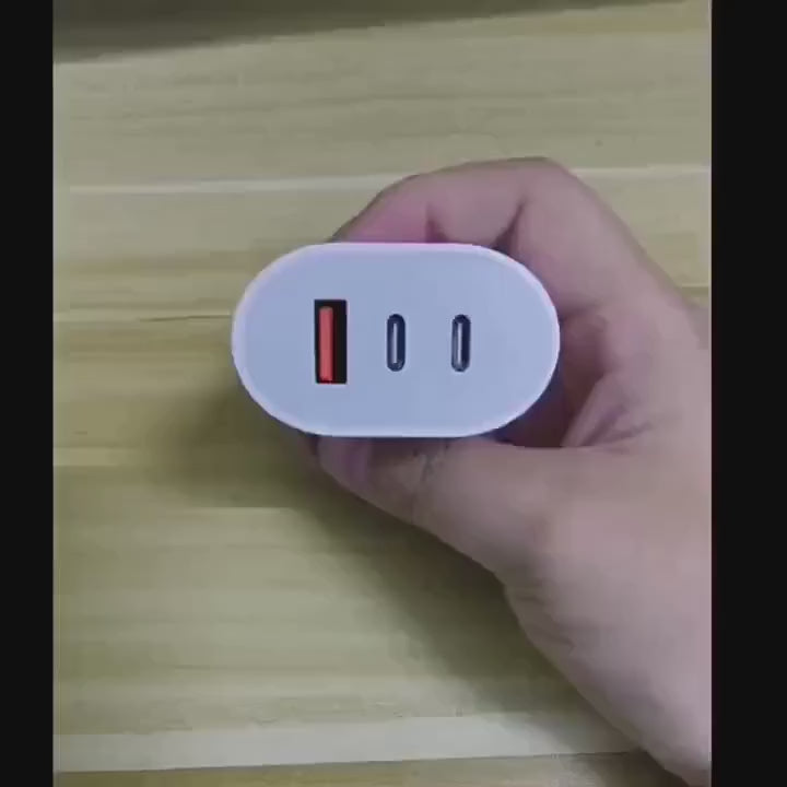 Cargador Rápido 40W Tipo C – Carga Múltiple para iPhone y Android