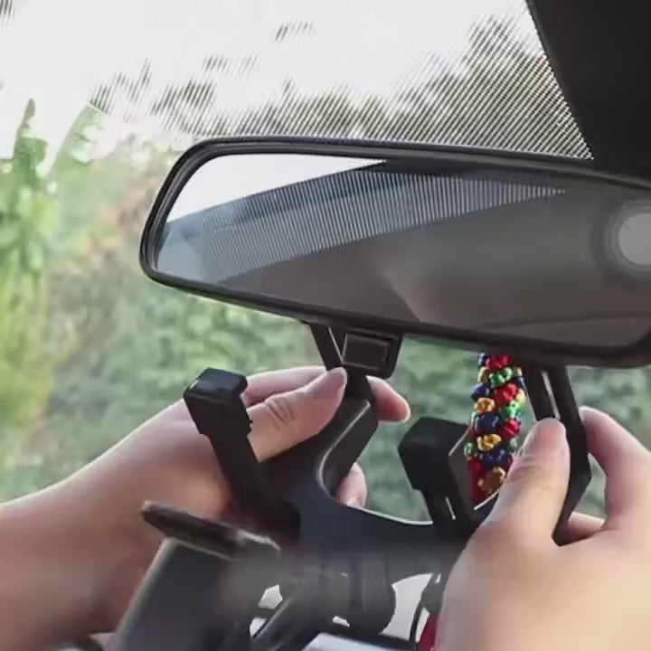 Soporte para Celular de Carro con Pinza – Ajuste 360° y Máxima Estabilidad