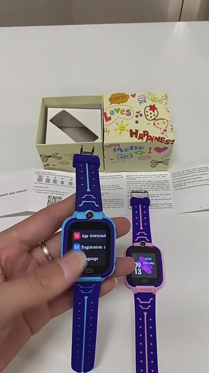 Reloj Inteligente 4G para Niños con GPS y Botón SOS