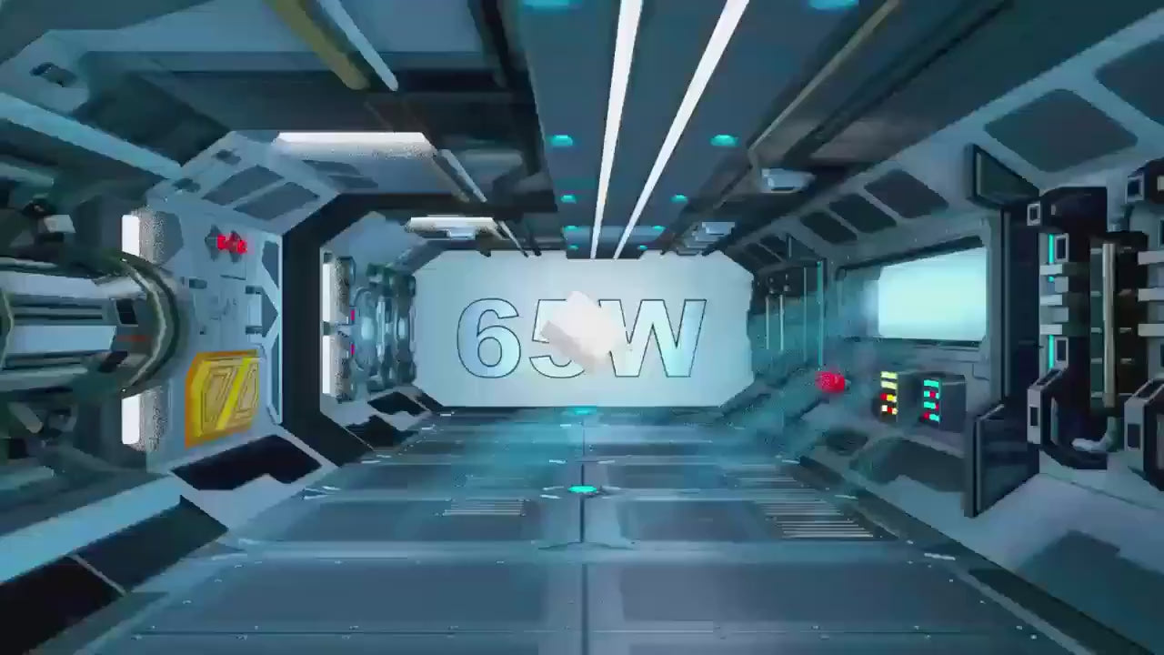 Cargador Rápido 65W Multi-Puerto – Carga 6 Dispositivos al Mismo Tiempo