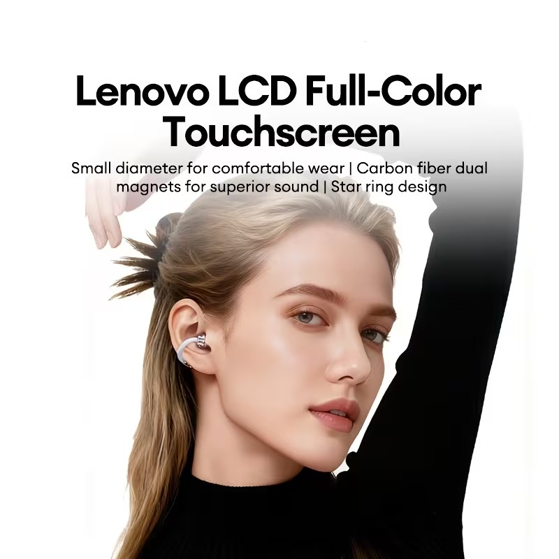 Audífonos Inalámbricos Open-Ear con Pantalla Táctil – Tecnología y Comodidad Total