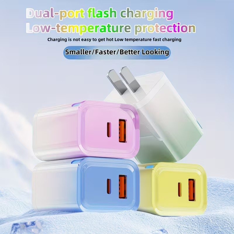 Cargador Rápido GaN 22.5W + Cable – Compacto, Potente y Compatible con Todo