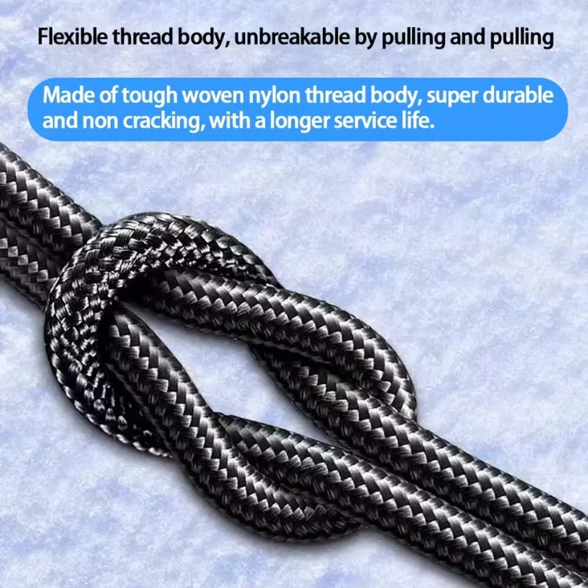 Cable de Carga Súper Rápida 120W con Pantalla LED – USB a Tipo C / Tipo C a Tipo C