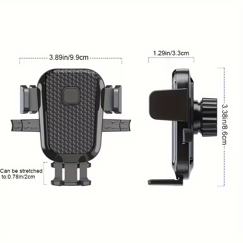 Soporte para Celular de Carro con Clip de Rejilla