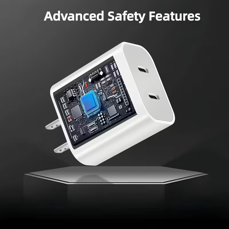 Cargador Rápido PD con Cable Tipo C a Lightning para iPhone